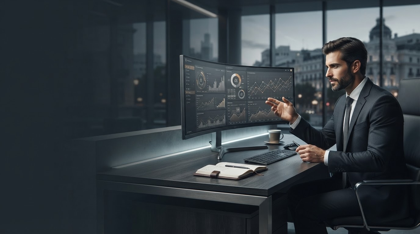 Granvia Bitnova, panel de análisis de datos financieros mediante inteligencia artificial